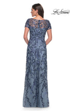 La Femme Evening Dress 27956 - Slate