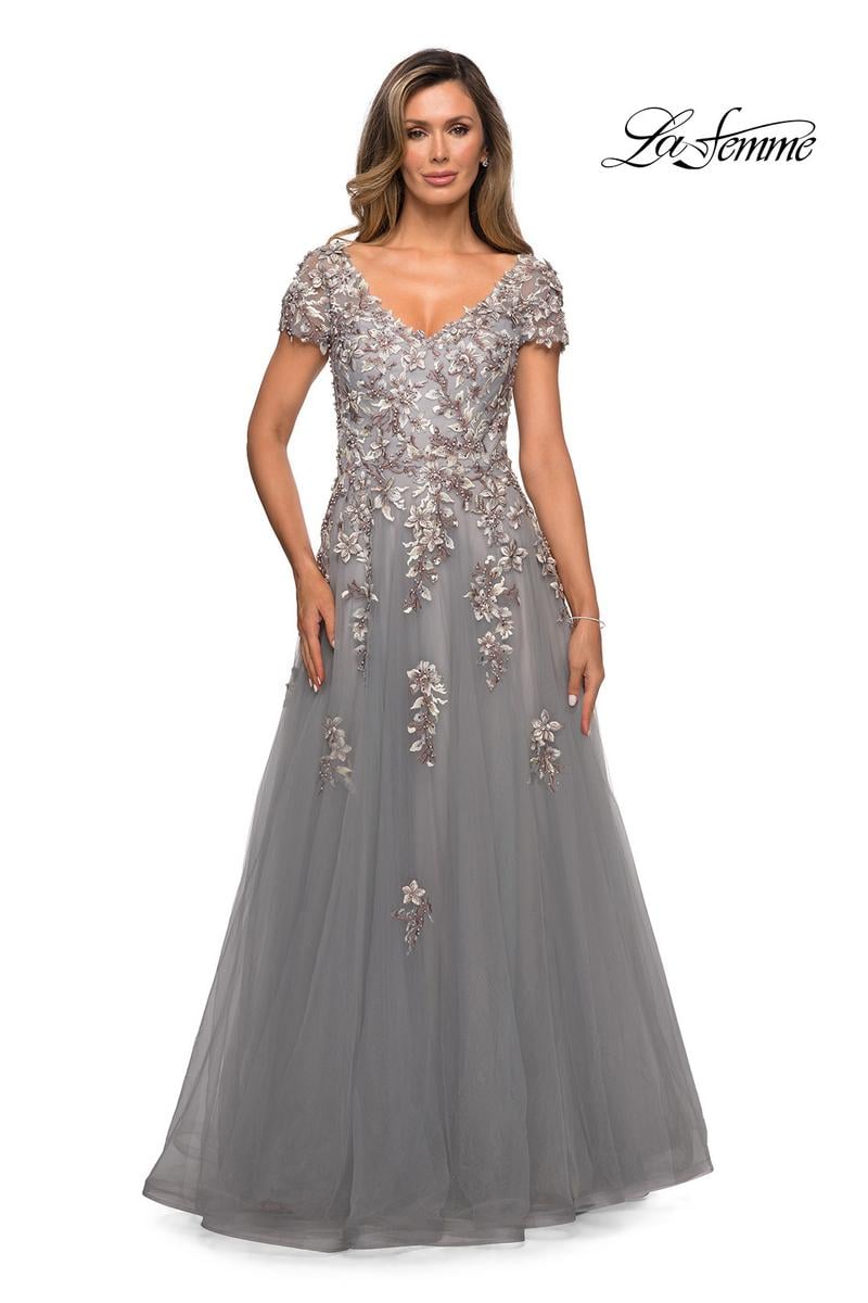La Femme Mother of the Bride 27968 - Gray