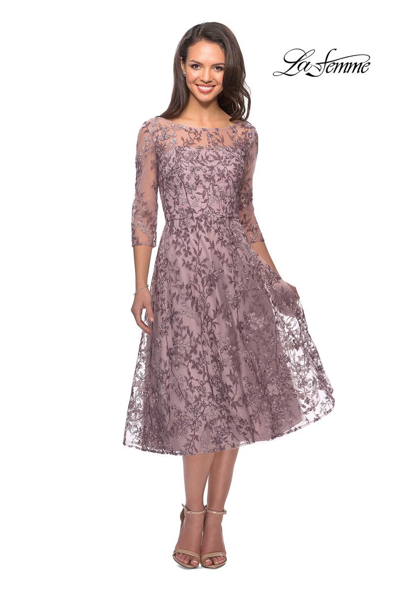 La Femme Mother of the Bride 27971 - Dusty Lilac