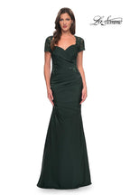 La Femme Evening Dress 27989 - Dark Emerald