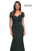 La Femme Evening Dress 27989 - Dark Emerald