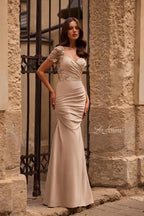 La Femme Mother of the Bride 27989 - Frost Rose