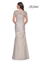 La Femme Evening Dress 27989 - Silver
