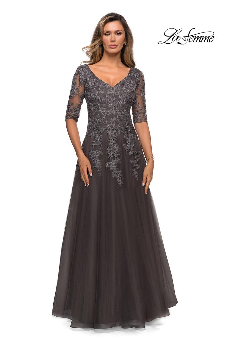La Femme Mother of the Bride 27993 - Gunmetal