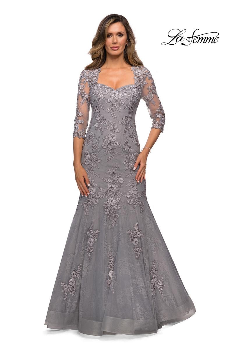 La Femme Mother of the Bride 28033 - Silver