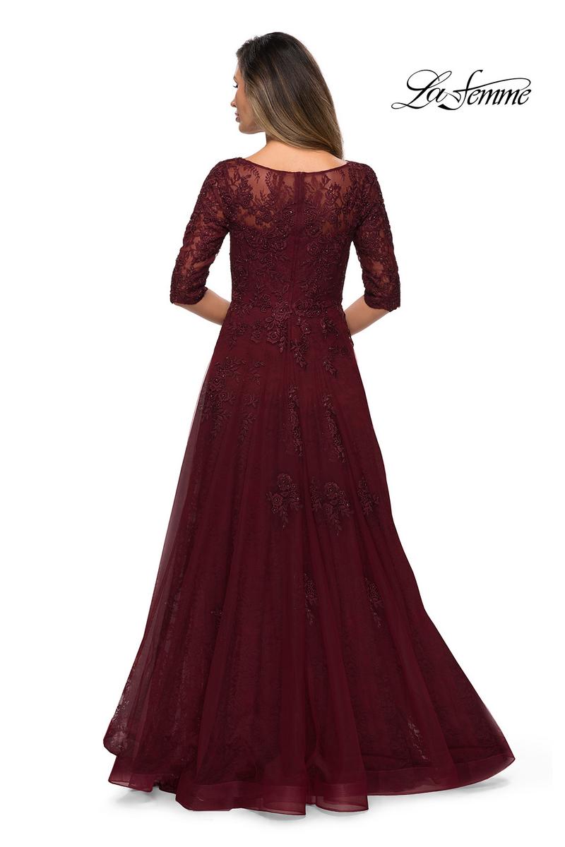 La Femme Mother of the Bride 28036 - Burgundy