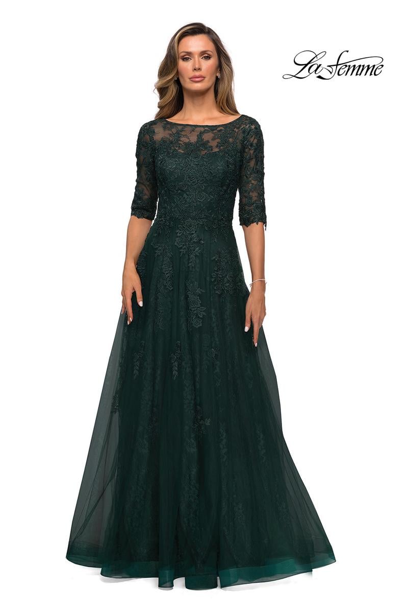 La Femme Mother of the Bride 28036 - Emerald