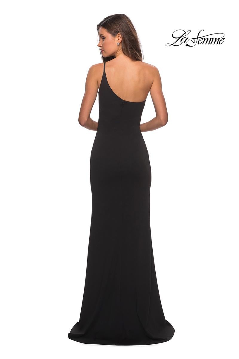 La Femme Evening Dress 28176 - Black