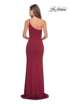 La Femme Evening Dress 28176 - Burgundy