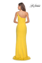 La Femme Evening Dress 28176 - Yellow