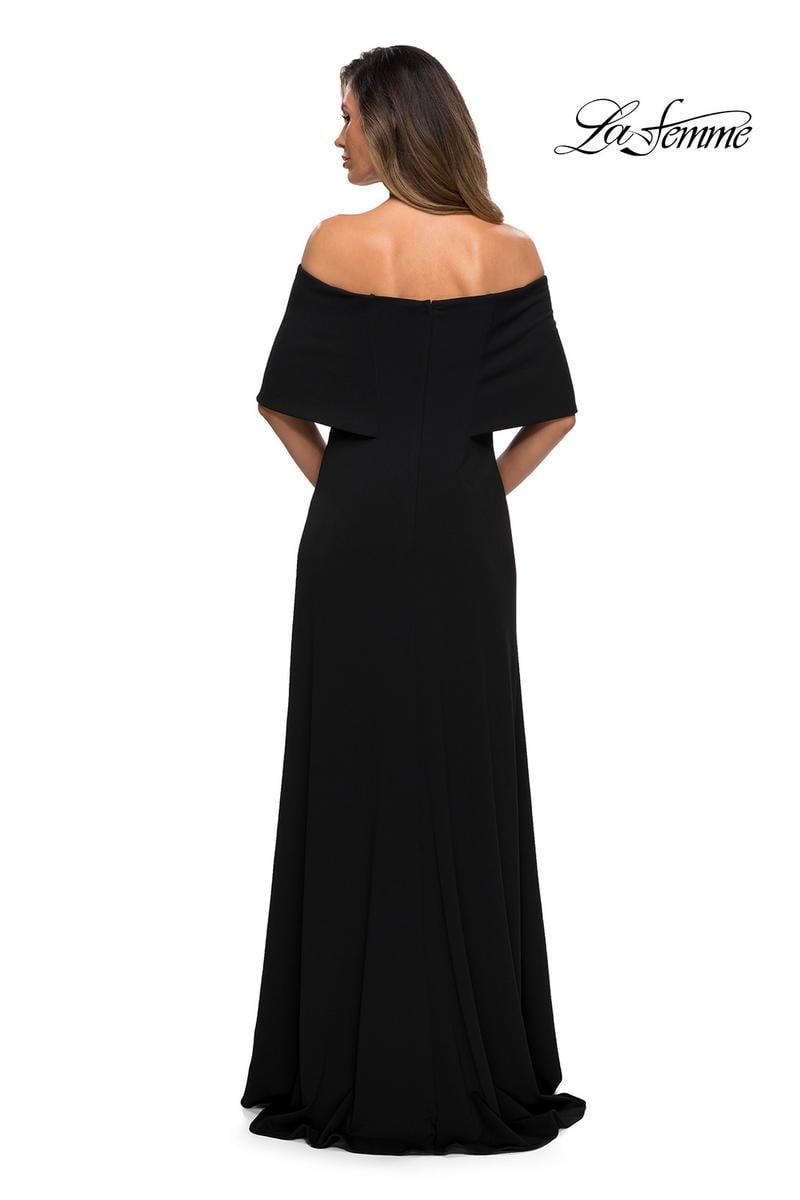 La Femme Evening 28209 - Black