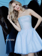 Jovani Homecoming Dress 2830 - Light Blue