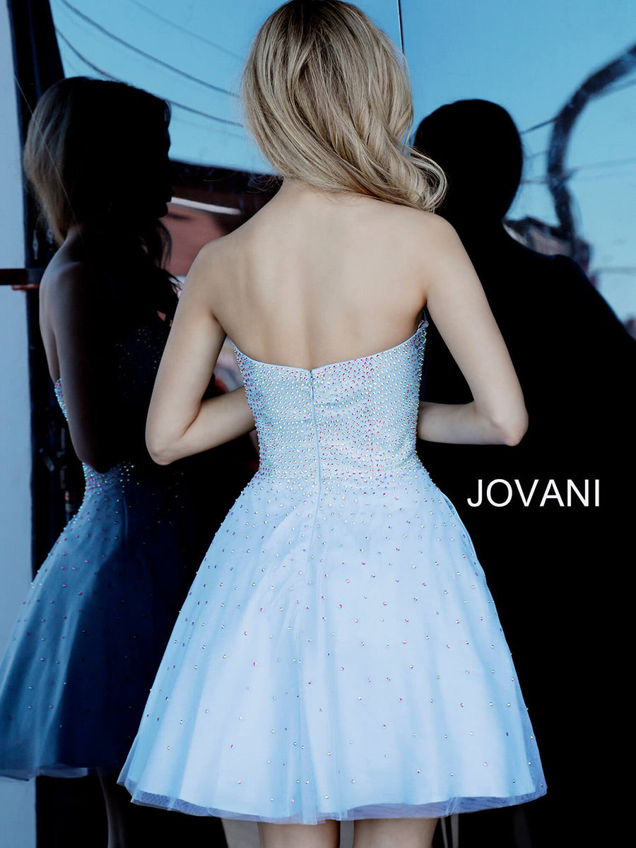 Jovani Homecoming Dress 2830 - Light Blue