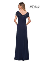 La Femme Evening Dress 28321 - Navy