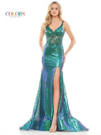 Colors Dress Dress 2848 - Green