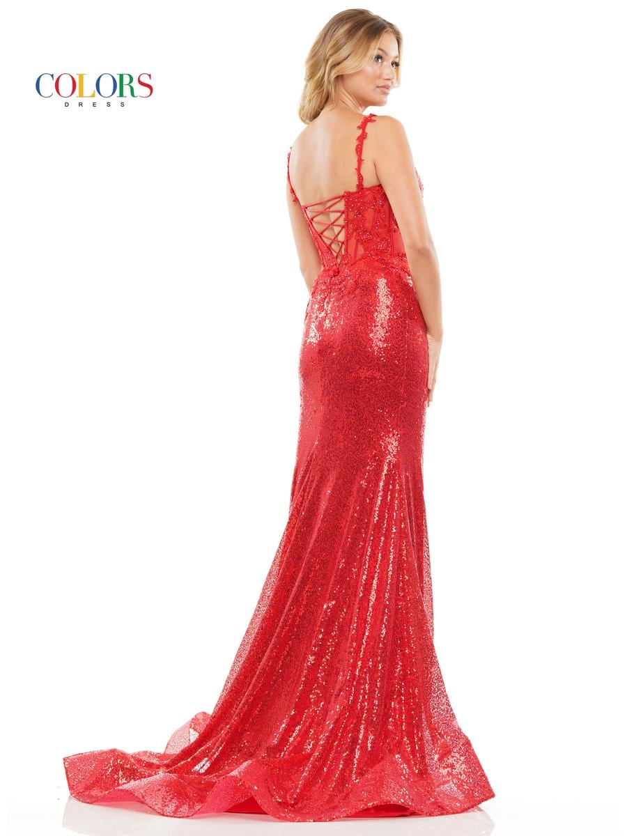 Colors Dress Dress 2848 - Red