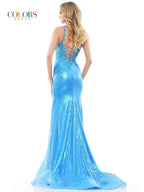 Colors Dress Dress 2848 - Turquoise