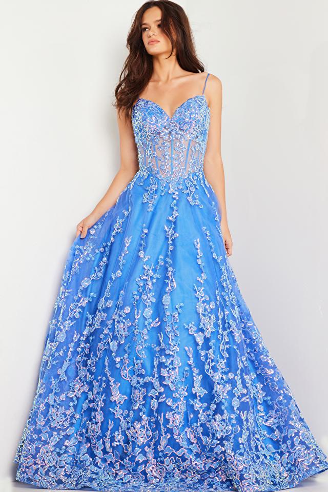 Jovani Prom 29072 - Turquoise