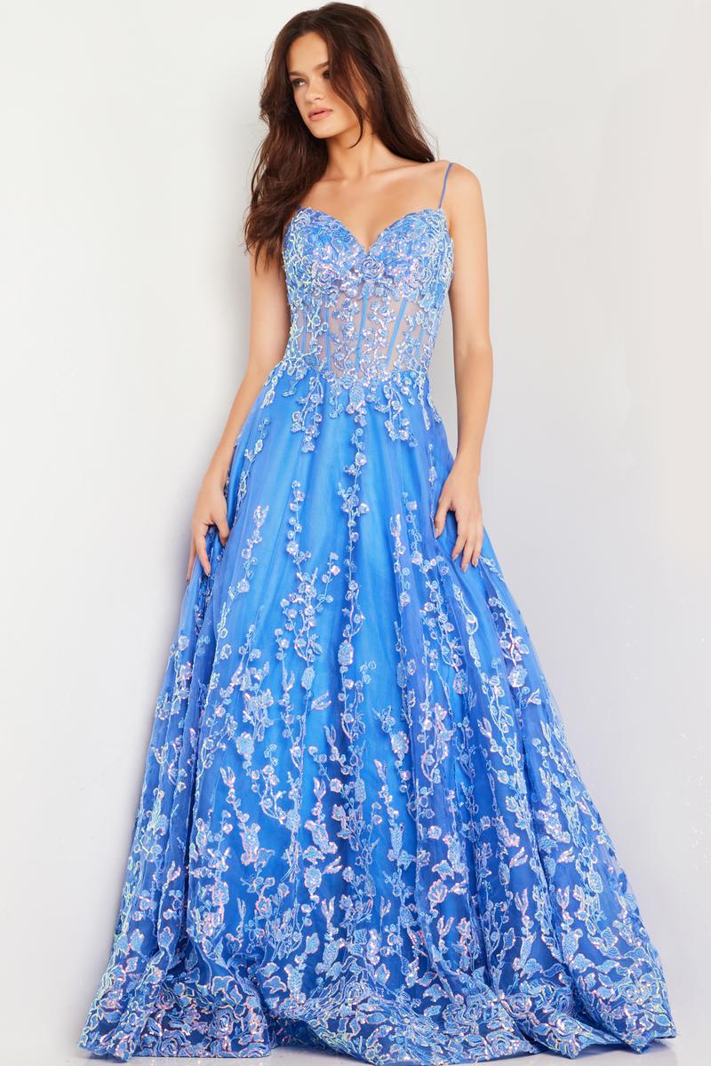 Jovani Prom 29072 - Turquoise
