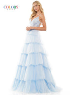 Colors Dress Dress 2911 - Light Blue