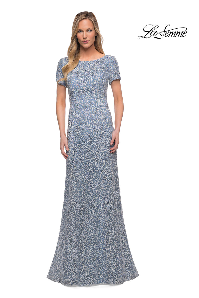 La Femme Mother of the Bride 29134 - Steel Blue
