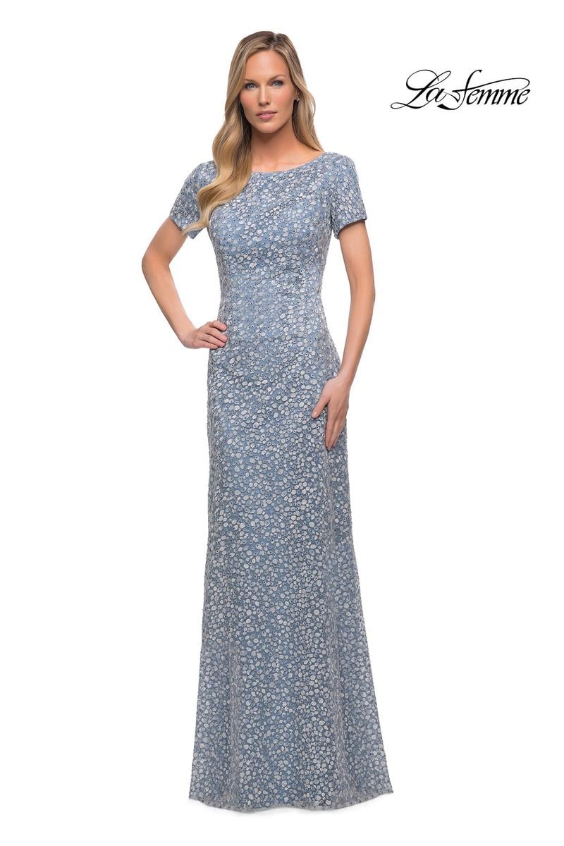 La Femme Mother of the Bride 29134 - Steel Blue