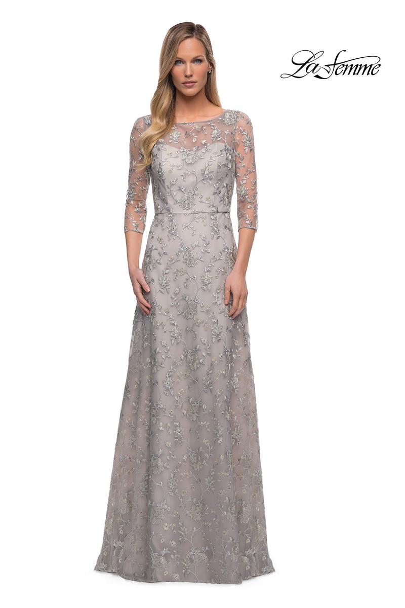 La Femme Mother of the Bride 29153 - Pearl Silver