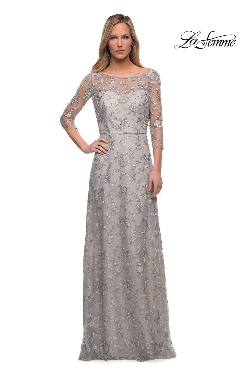 La Femme Mother of the Bride 29153 - Pearl Silver