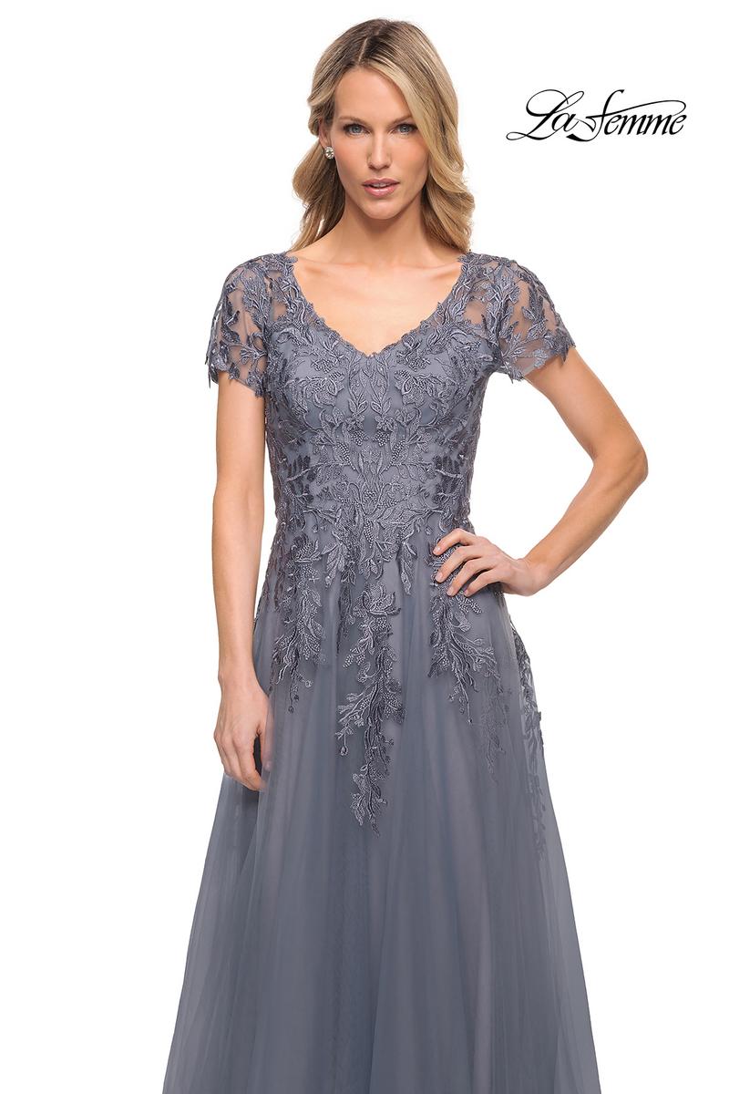 La Femme Mother of the Bride 29164 - Slate