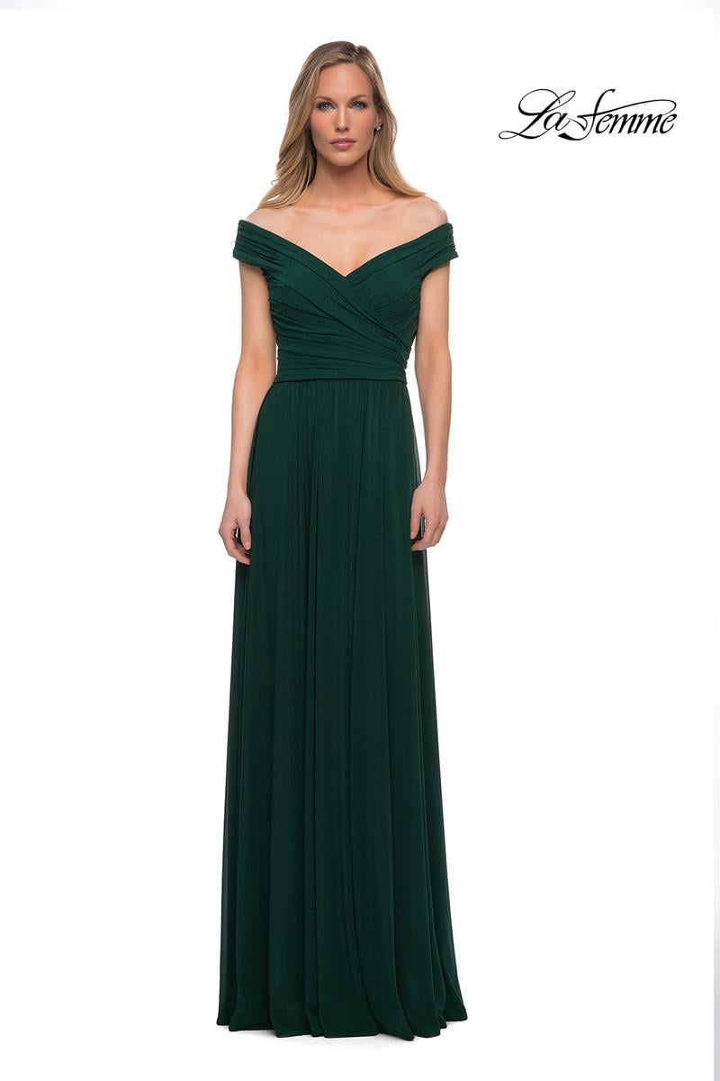 La Femme Evening 29168 - Emerald