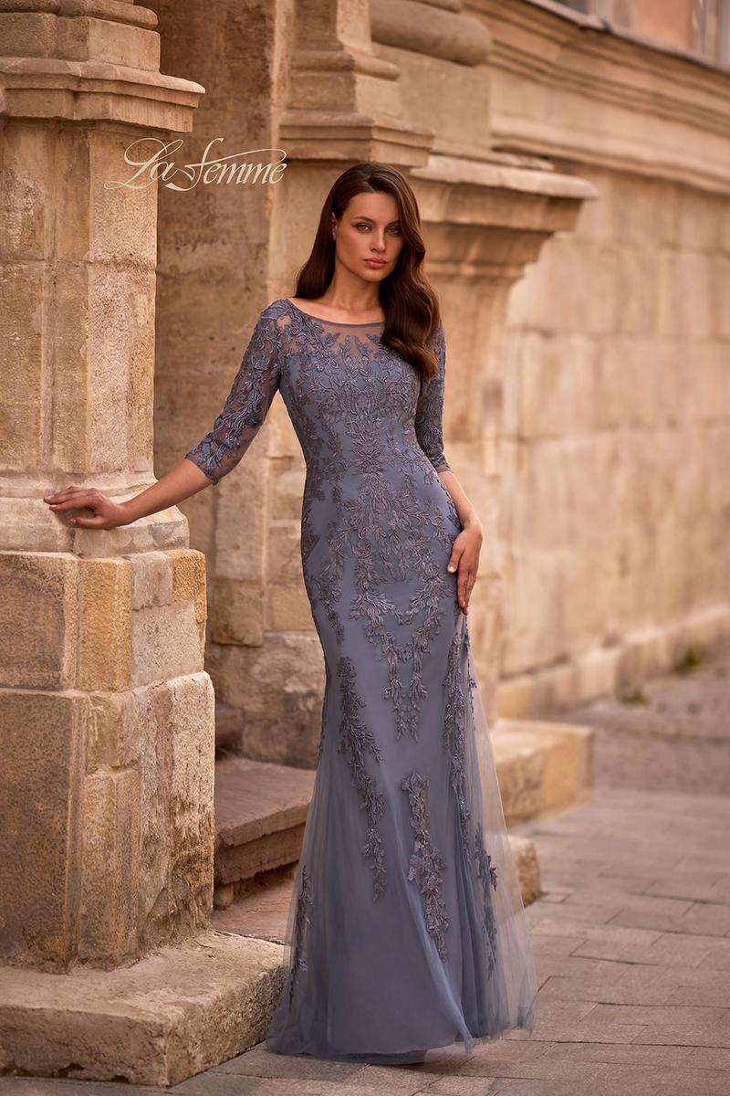 La Femme Mother of the Bride 29226 - Slate