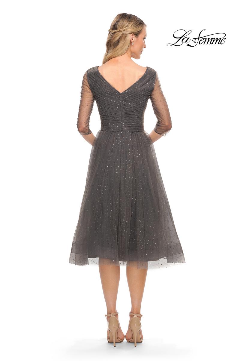 La Femme Evening 29229 - Gunmetal
