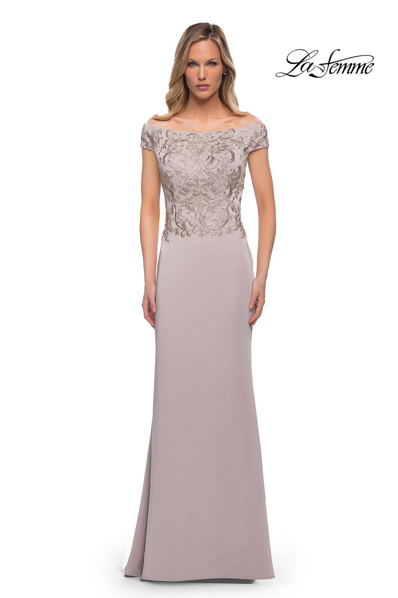 La Femme Mother of the Bride 29331 - Light Taupe
