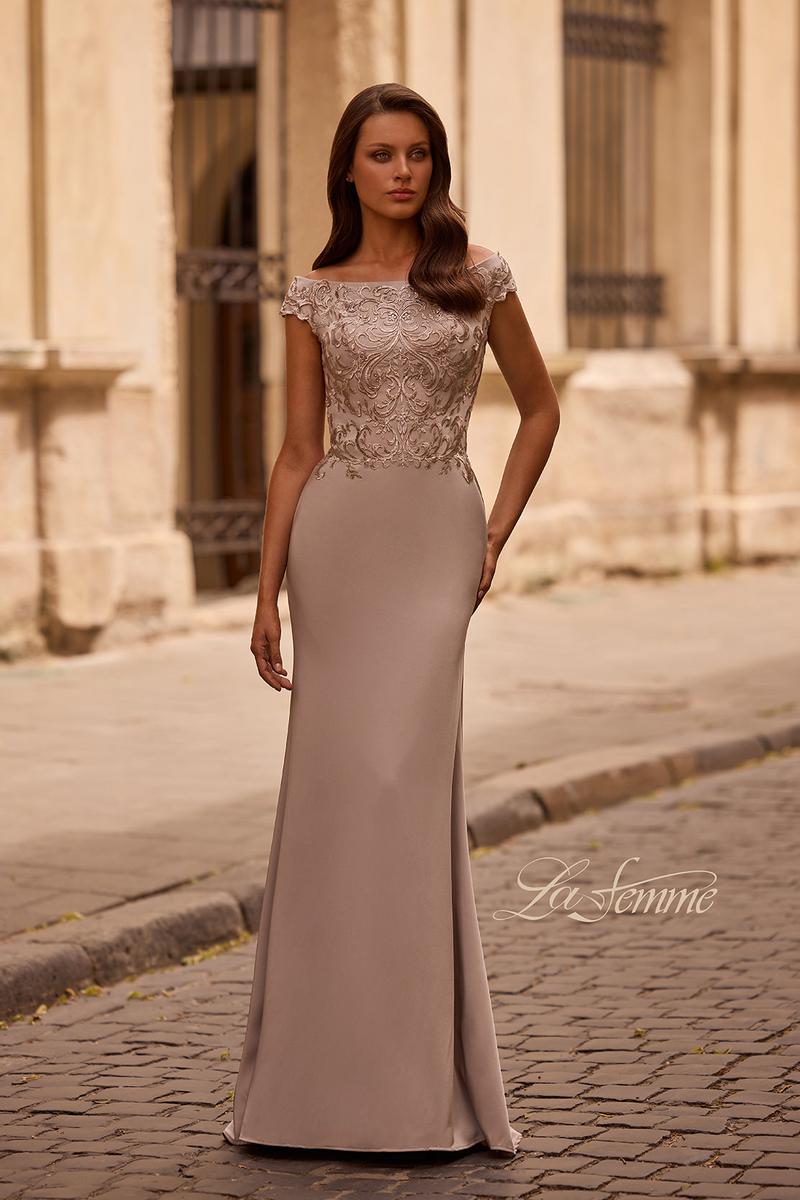 La Femme Mother of the Bride 29331 - Light Taupe