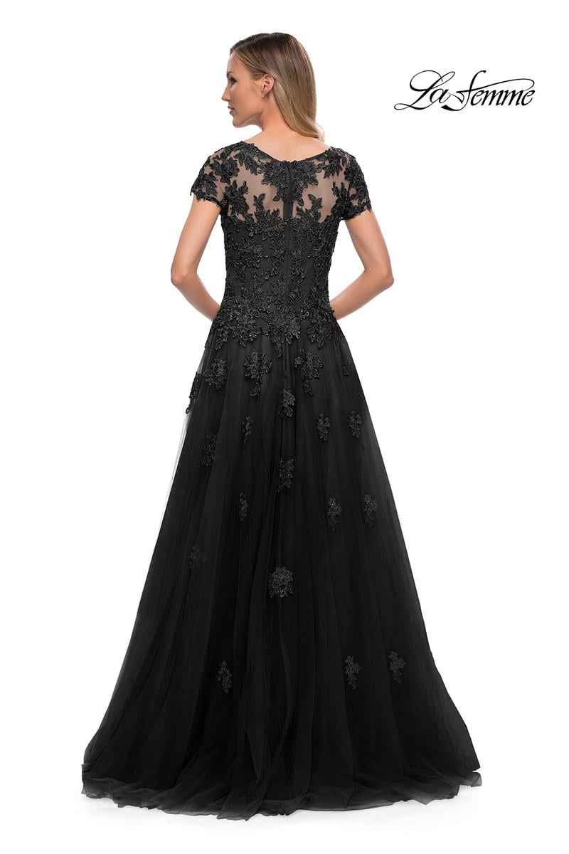 La Femme Mother of the Bride 29380 - Black