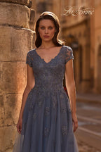 La Femme Mother of the Bride 29380 - Slate