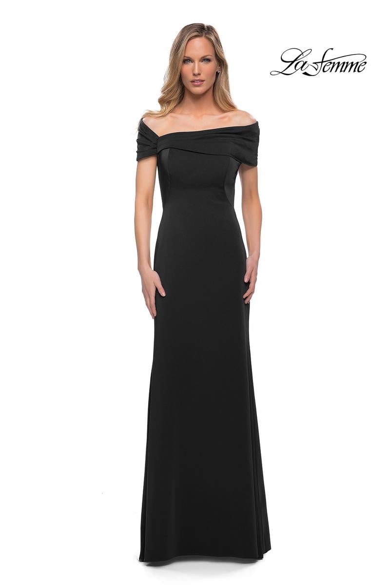 La Femme Mother of the Bride 29537 - Black