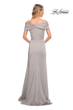 La Femme Evening Dress 29537 - Silver