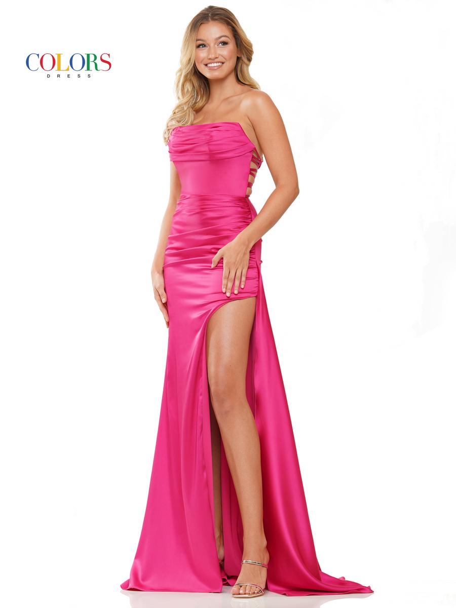 Colors Dress Dress 2968 - Magent