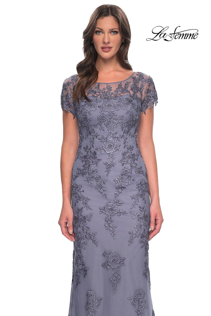 La Femme Evening 29792 - Dusty Purple