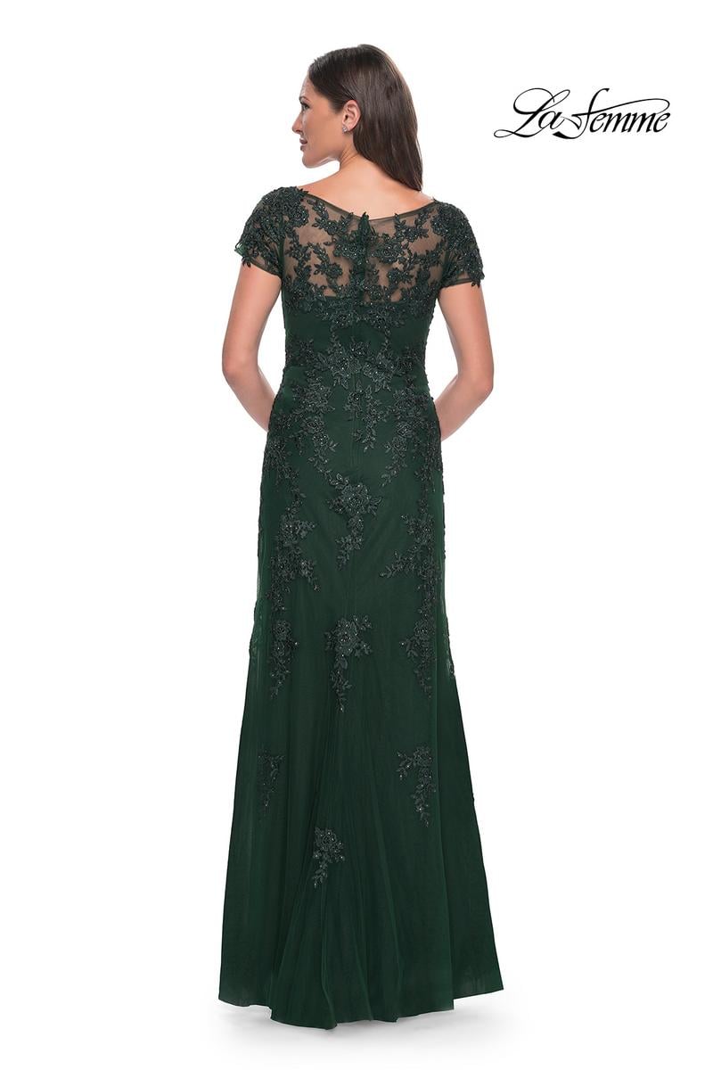 La Femme Evening 29792 - Dark Emerald