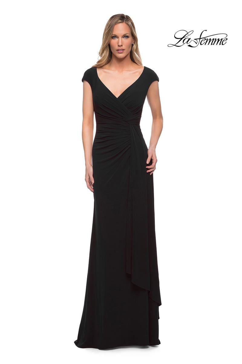 La Femme Evening 29814 - Black