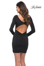 La Femme Homecoming Dress 29818 - Black