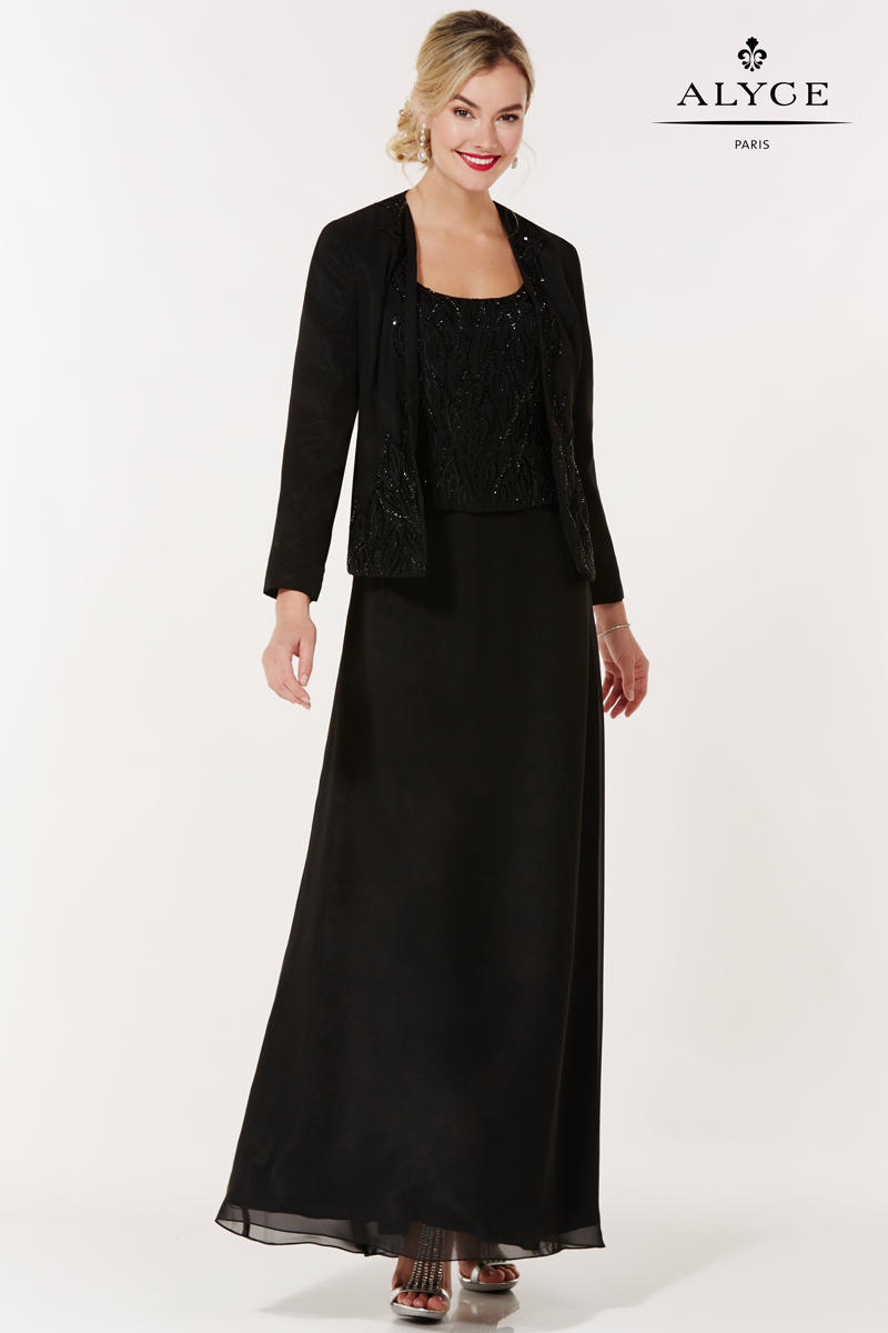 Alyce Black Label Dress 29953 - Black