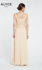 Alyce Black Label Dress 29953 - Peach