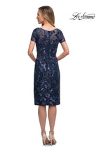 La Femme Evening Dress 29959 - Navy