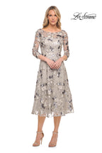 La Femme Evening Dress 29988 - Silver
