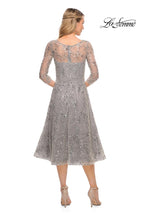 La Femme Evening Dress 30002 - Silver