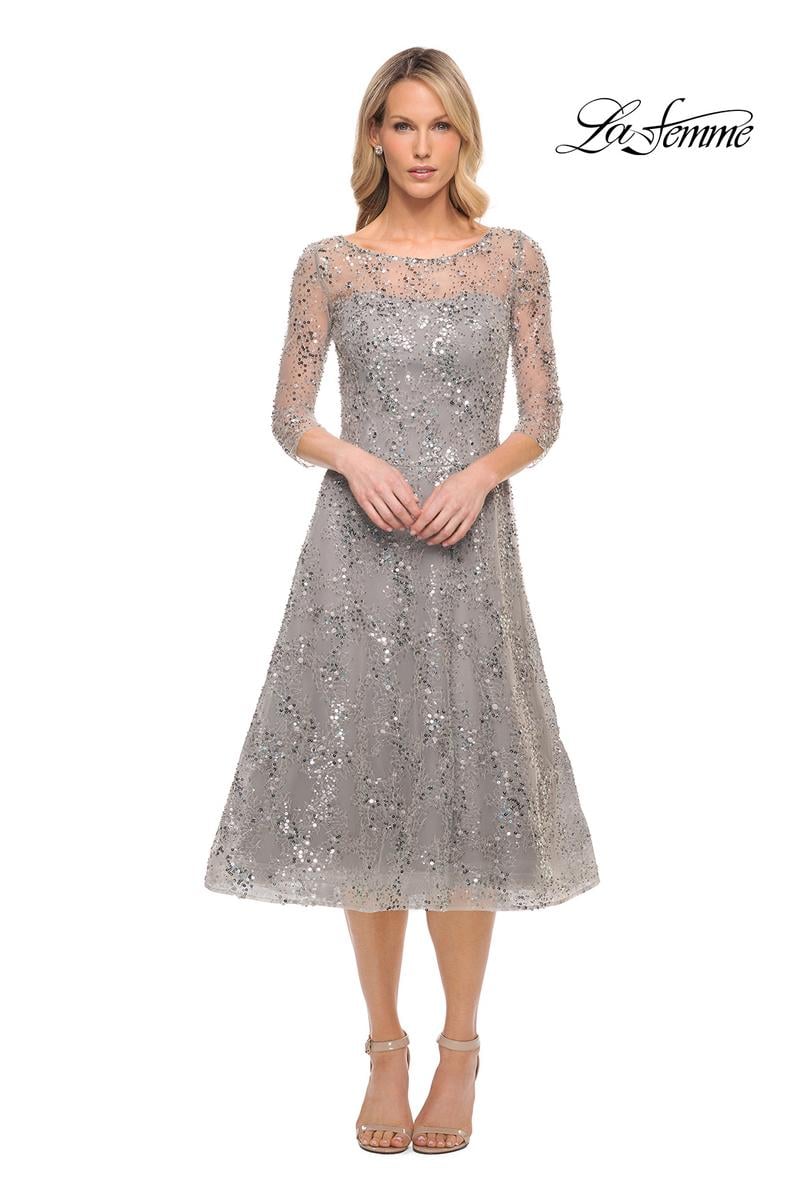 La Femme Mother of the Bride 30002 - Silver