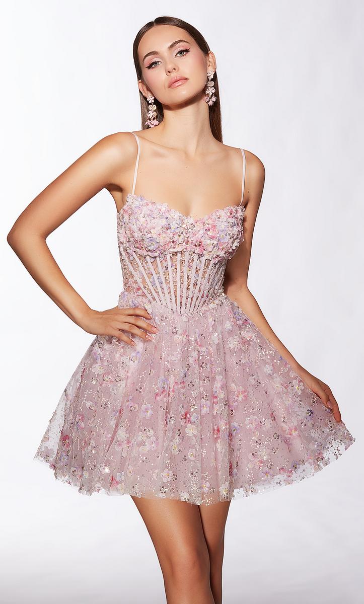 Alyce Paris Homecoming Dress 30003 - Pink